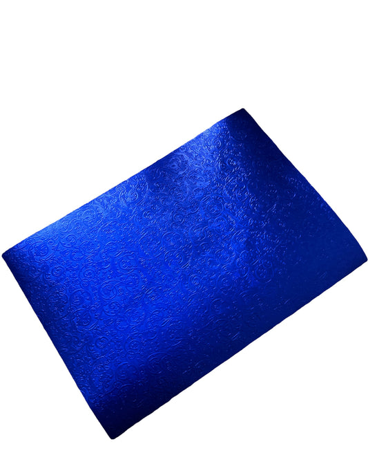 DARK BLUE EMBOSSED PAPER - 100 GSM - Rainbow Card