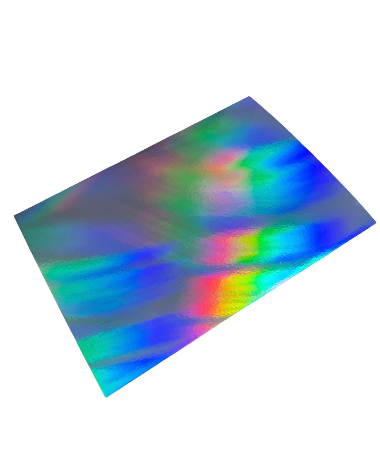 SILVER RAINBOW HOLOGRAPHIC - 300 GSM - Rainbow Card